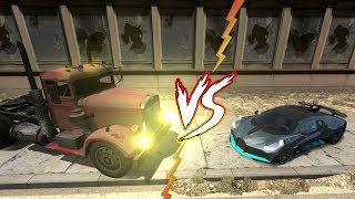 TRUCK vs CARS!  Who will win? BeamNG Drive Crashes 2019