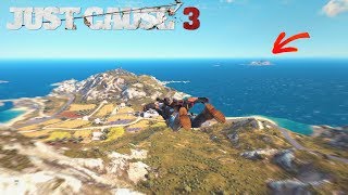 Just cause 3 - Stunt a pleine vitesse + visite d'une nouvelle île