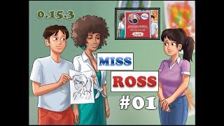 Summertime Saga  Miss Ross | 0.16.1| Quest of Arts | The Teachers | Complete walkthrough