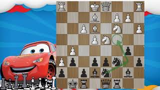 Şimşek McQueen ile Satranç Maçı