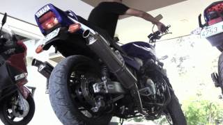 Yamaha XJR 1200 with Yoshimura Exhaust