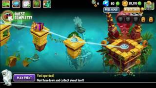 Plants Vs Zombies 2 Part 28: Quest for the Gold Bloom