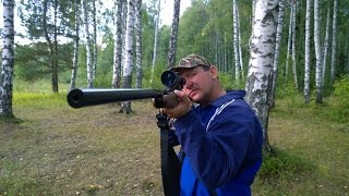 Crosman Benjamin Trail NP стрельба по мишеням