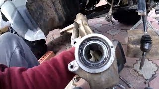 Ремонт квадроцикла POLARIS SPORTSMAN 800,замена ступичных подшипников