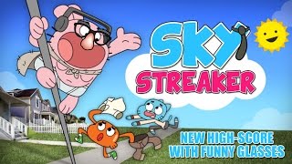 The Amazing World of Gumball: Sky Streaker (New High-Score with Funny Glasses)