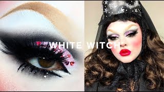 WHITE FACE WITCH DRAG MAKEUP TUTORIAL | Lucy Garland