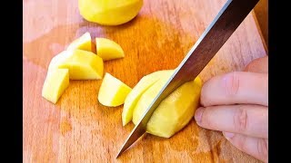 Как нарезать картошку для супа / мастер-класс от шеф-повара / Илья Лазерсон / Обед безбрачия