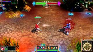 Red Dress Miss Fortune LoL Custom Skin ShowCase
