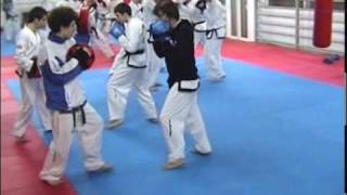 Taekwon-do ITF Target Practising part 3