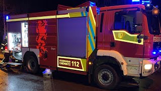 Verheerender Wohnungsbrand Chemnitz Zentrum