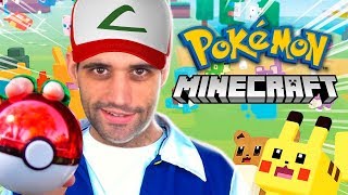 Minecraft de Pokémon, de GRAÇA, eu GOSTEI