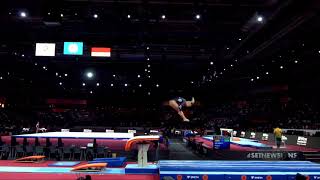 LEINONEN Maija (FIN) - 2019 Artistic Worlds, Stuttgart (GER) - Qualifications Vault 1