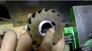 Долбание шпоночных пазов на ТВ -  4