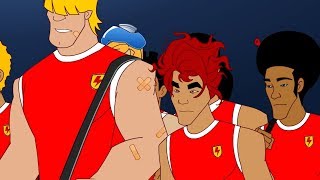 Супа Строка -Ловкость ног | мультфильм про футбол - Supa Strikas Russia