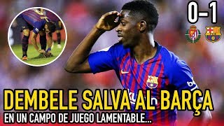 DEMBÉLÉ RESCATA AL BARÇA DEL PATATAL | VALLADOLID 0-1 FC BARCELONA | AGÓNICO Y VITAL TRIUNFO