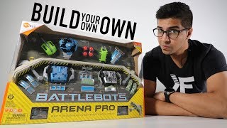 UNBOXING & LETS PLAY - BATTLEBOTS ARENA PRO (BUILD YOUR OWN) -  by HEXBUG - FULL REVIEW!