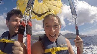 Naked Parasailing!!!