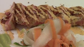Tuna Tataki With Asian Vegetables