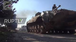 Сирия. Война в Сирии. САА захватывает несколько городов в сельской местности Идлиба