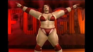Sara Duchamp  - female wrestler entrance at the Amazon Club
