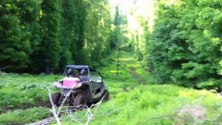 Turbo Rzr 800 vs Arctic Cat trail hill climbing
