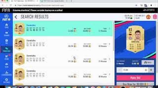 【FIFA19】スナイプ転売成功例