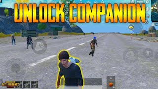 PUBG Mobile How to Unlock COMPANION | Get BIRD in Pubg Mobile - Get Companion in PUBG !! MAX Rank !!