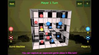 Cubo-Checkers 3D - A true three dimensional Checkers