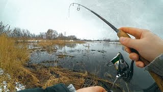 Весенний спиннинг! Щука на воблеры! Рыбалка в тростнике и на реке!