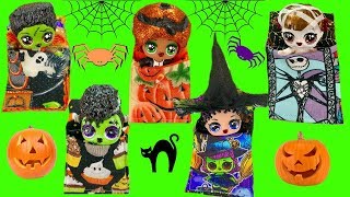 LOL Surprise Halloween Custom Dolls Have a Sleepover Slumber Party