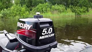 Ривьера 3200 + Mercury 5. Максимальная скорость