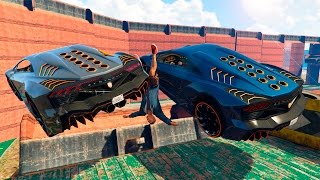 НЕРЕАЛЬНАЯ И ОЧЕНЬ ОПАСНАЯ ТРОПА СМЕРТИ (GTA 5 Смешные моменты)