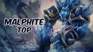 Malphite Top vs Rumble - Diamond - Preseason 6 - Patch 5.23