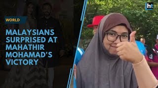 Malaysians surprised at Mahathir Mohamad's victory