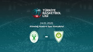 Bornova Belediyespor - Manisa Büyükşehir Belediye TBL 16.Hafta