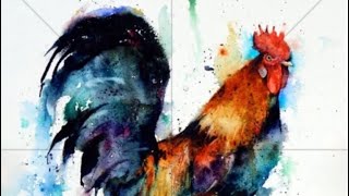 Diamond Painting Unboxing - Watercolor Rooster