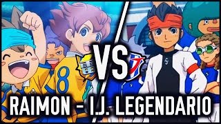 RAIMON GO VS INAZUMA JAPÓN LEGENDARIO