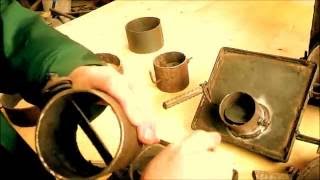 Печь самодельная длительного горения Hot Master 5 / Варим печь / Long burning stove make ourselves