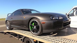 1000HP+ Toyota Supra Doing 0-300 KM/H Acceleration 1/2 Mile!