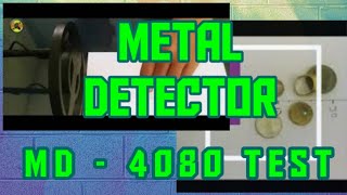 MD 4080 TEST WITH GOLD