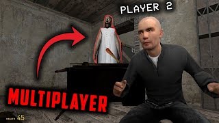 Granny Horror Game MULTIPLAYER... GOLDEN GRANNY! (Granny Horror Game co-op Roleplay)