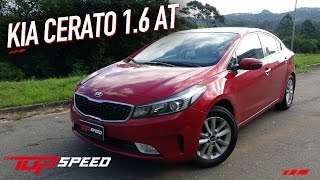 Avaliação Kia Cerato 1.6 AT  | Canal Top Speed