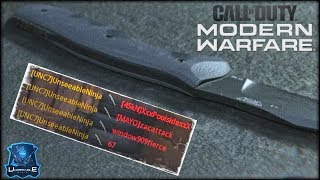 "INSANE" THROWING KNIFE QUAD FEED!! ? (Modern Warfare Beta Funny Moments & Rage Reaction)