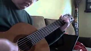 me playing a country twang riff on my classical guitar really funny