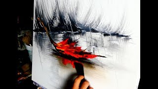 Slow Painting meditation - Rain - by Dranitsin