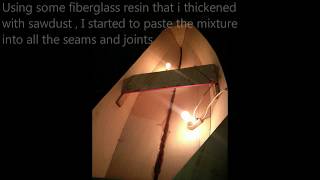 8ft stitch and glue fishing boat pt1