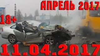 Новая Подборка Аварий и ДТП 18+ Апрель 2017 || Кучеряво Едем