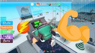 *Glitch* Get Speed and Strength at the Same Time! - Weight Lifting Simulator 3 Glitch (Roblox)