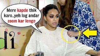 Swara Bhaskar INSULTS Media Reporter At Veere Di Wedding Promotional Interview