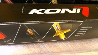 Ставим задние koni sport на octavia a7